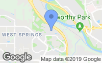 Map of St Andrews Heights, AB