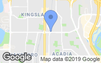 Map of St Andrews Heights, AB