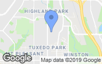 Map of St Andrews Heights, AB