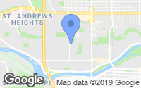 Map of St Andrews Heights, AB