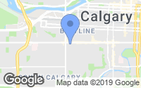Map of St Andrews Heights, AB