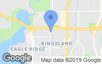 Map of St Andrews Heights, AB