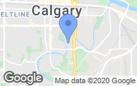 Map of St Andrews Heights, AB