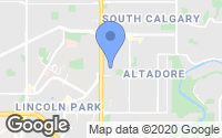 Map of St Andrews Heights, AB