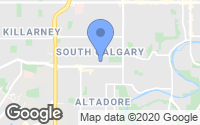 Map of St Andrews Heights, AB