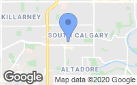 Map of St Andrews Heights, AB